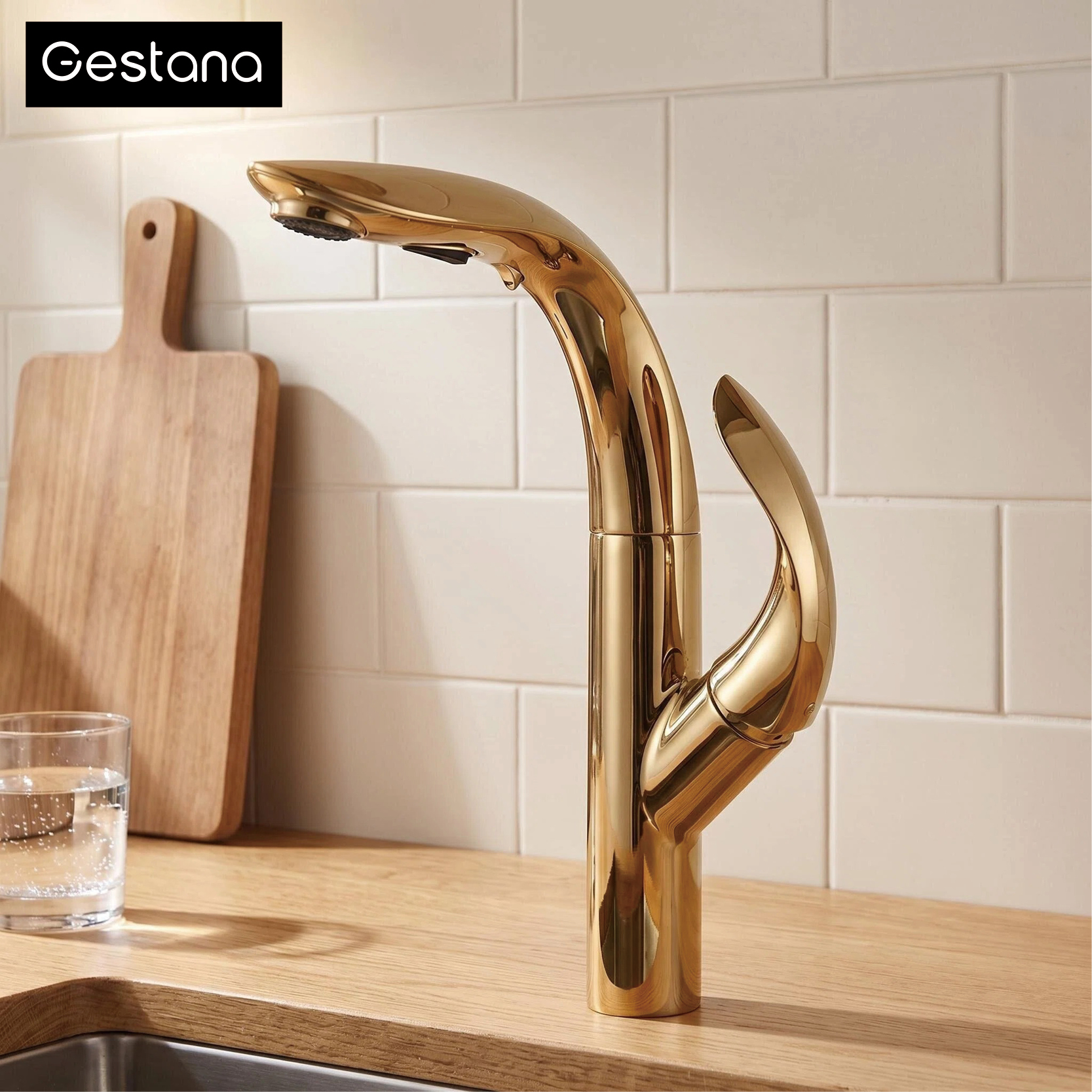 Kitchen Appliances Luxury - Luxury brass gold touch switch kitchen