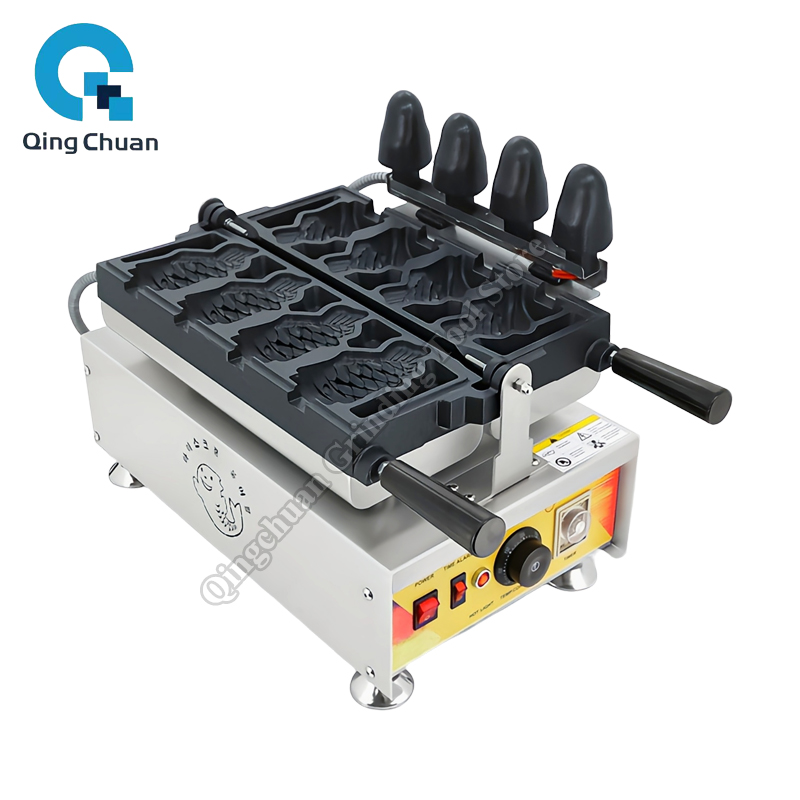 Fish Shaped Waffle Machine Com - Ice Cream Maker Electric reseña y precio