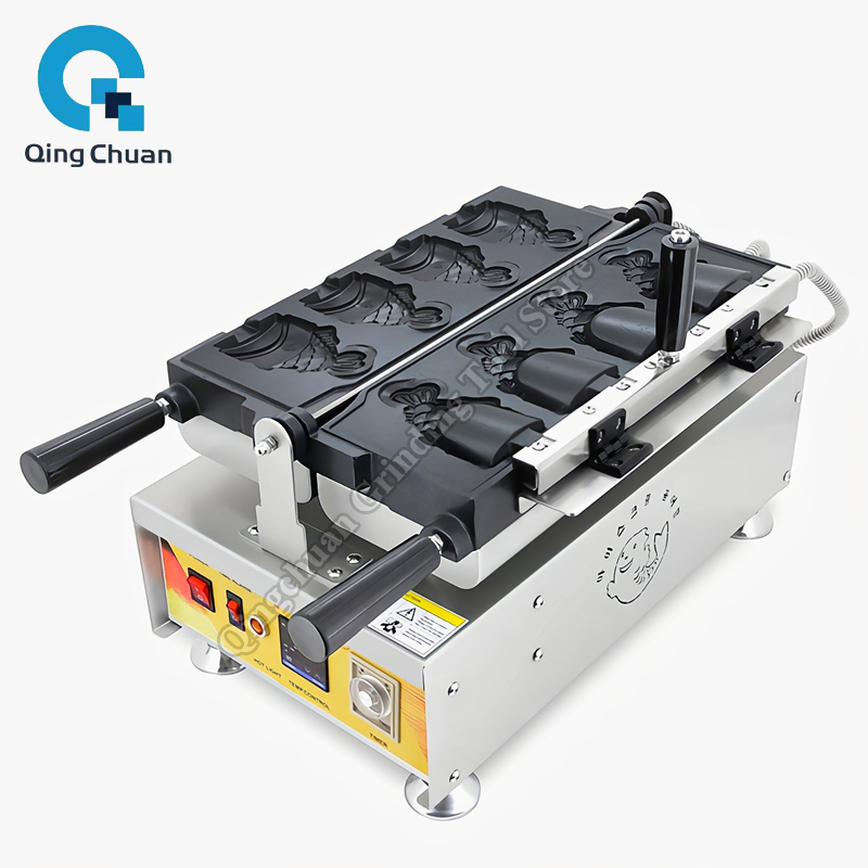 Fish Shaped Waffle Machine Com - Ice Cream Maker Electric reseña y precio