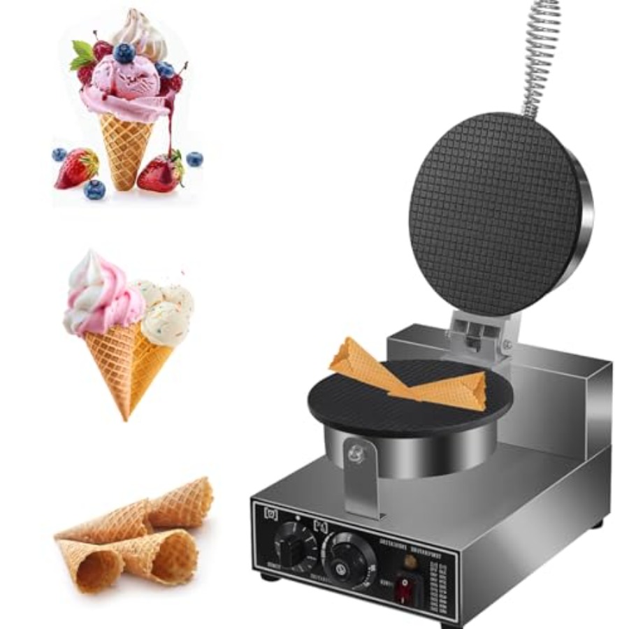 Electric Ice Cream Cone Maker  - Ice Cream Maker Electric reseña y precio