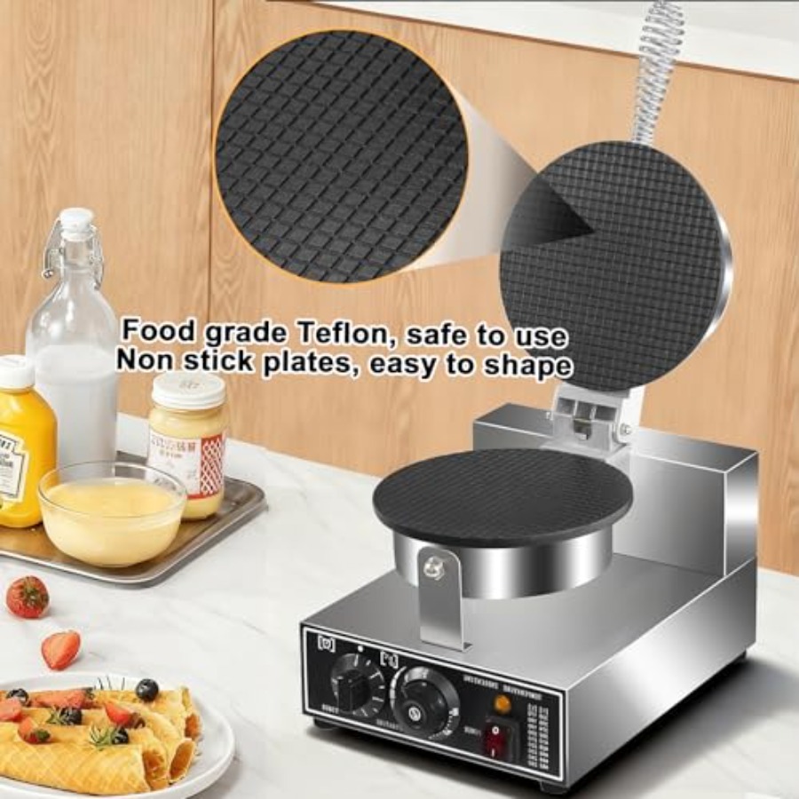 Electric Ice Cream Cone Maker  - Ice Cream Maker Electric reseña y precio