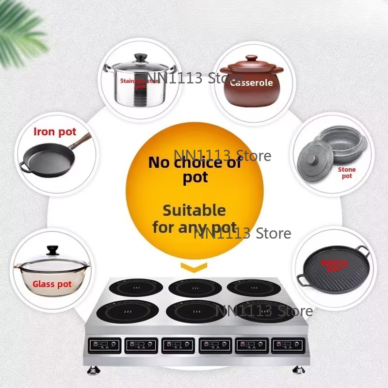 Commercial High-Power Inductio - Wok Electric Flat reseña y precio