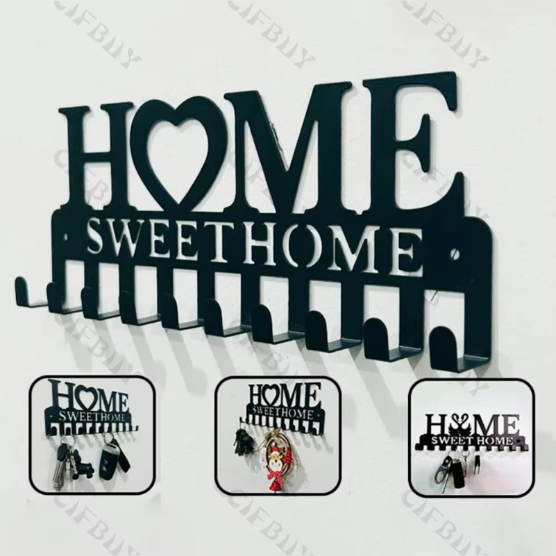 1pc Metal Wall Hooks Key Holde - Kitchen Appliances Shelves reseña y precio