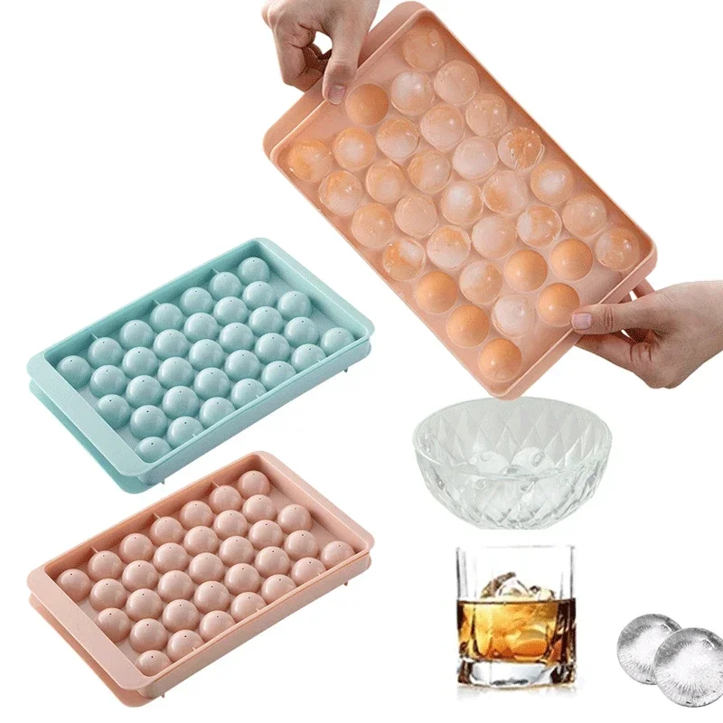 Round Ice Cube Tray Creative H - Kitchen Appliances Shelves reseña y precio