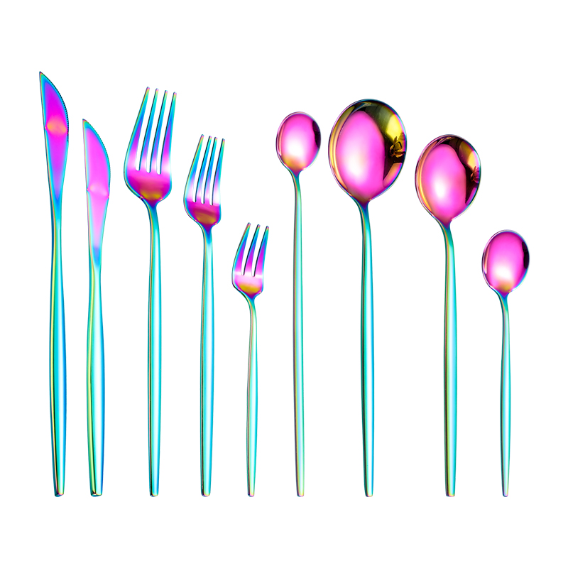Dinnerware Rainbow Silverware  - Kitchen Appliances Luxury reseña y precio