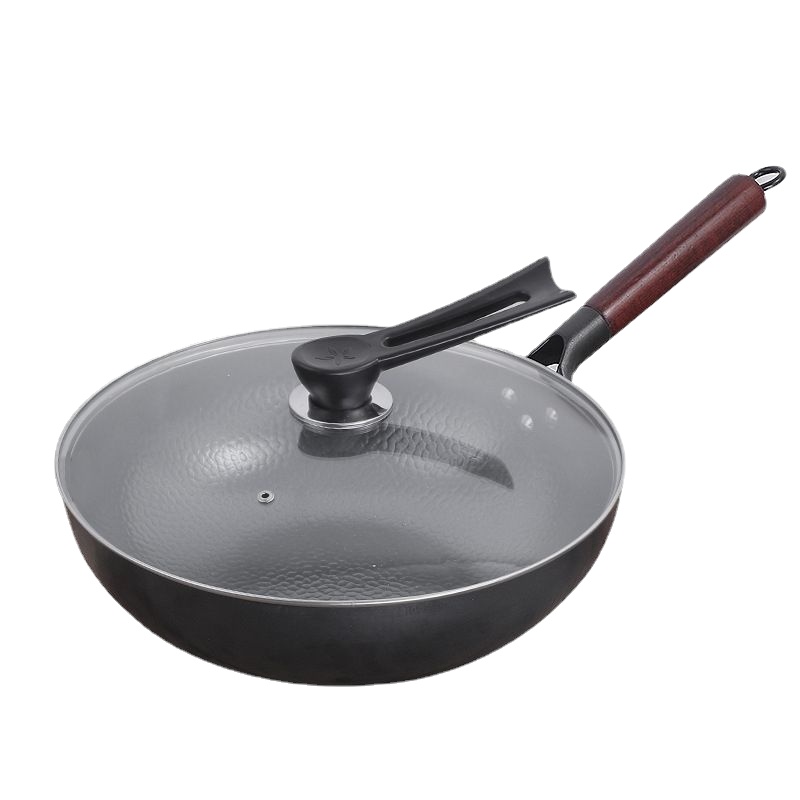 Carbon Steel Wok Pan 32cm Stir - Wok Electric Flat reseña y precio
