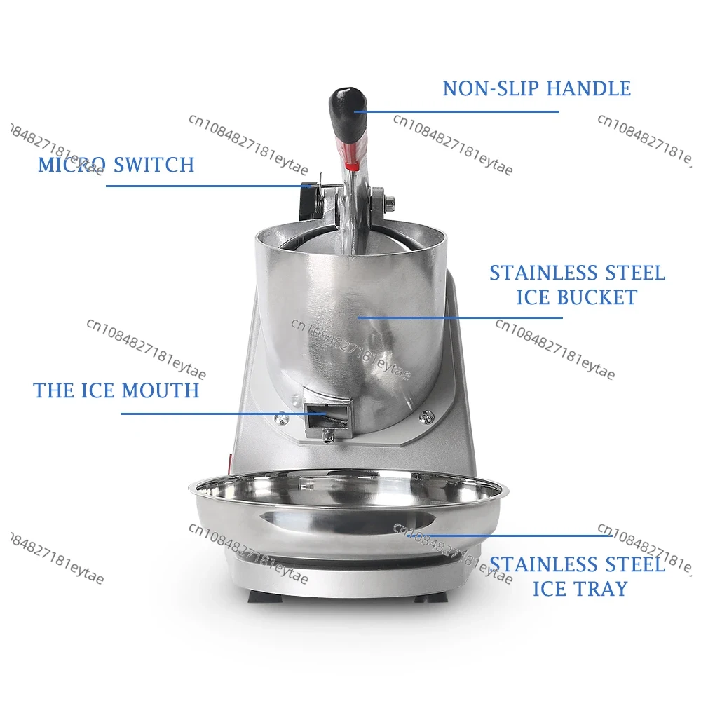 Commercial Electric Ice Crushe - Ice Cream Maker Electric reseña y precio