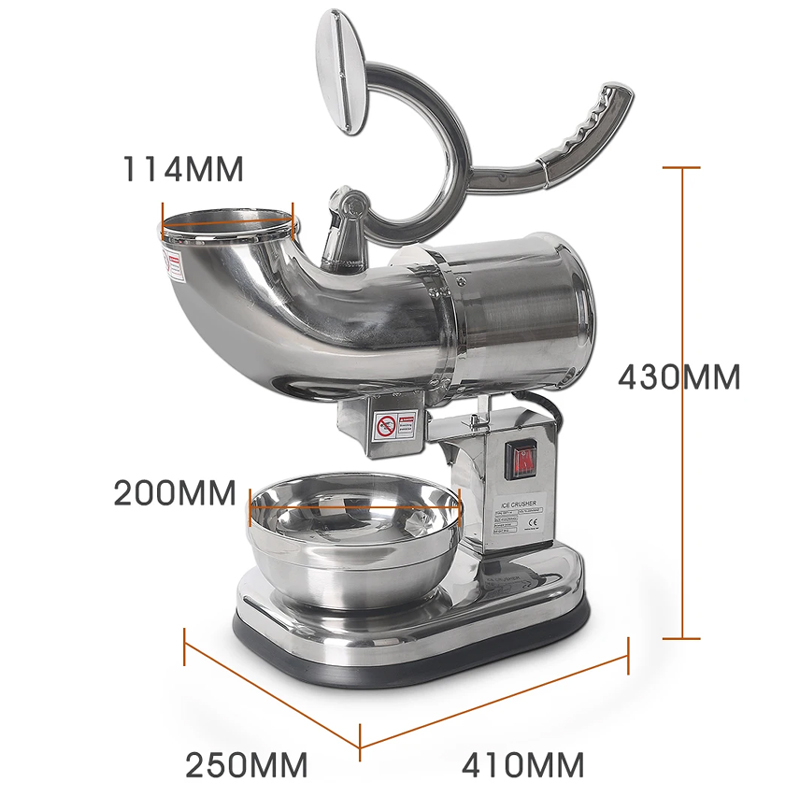 110V / 220V Ice Crusher Electr - Ice Cream Maker Electric reseña y precio