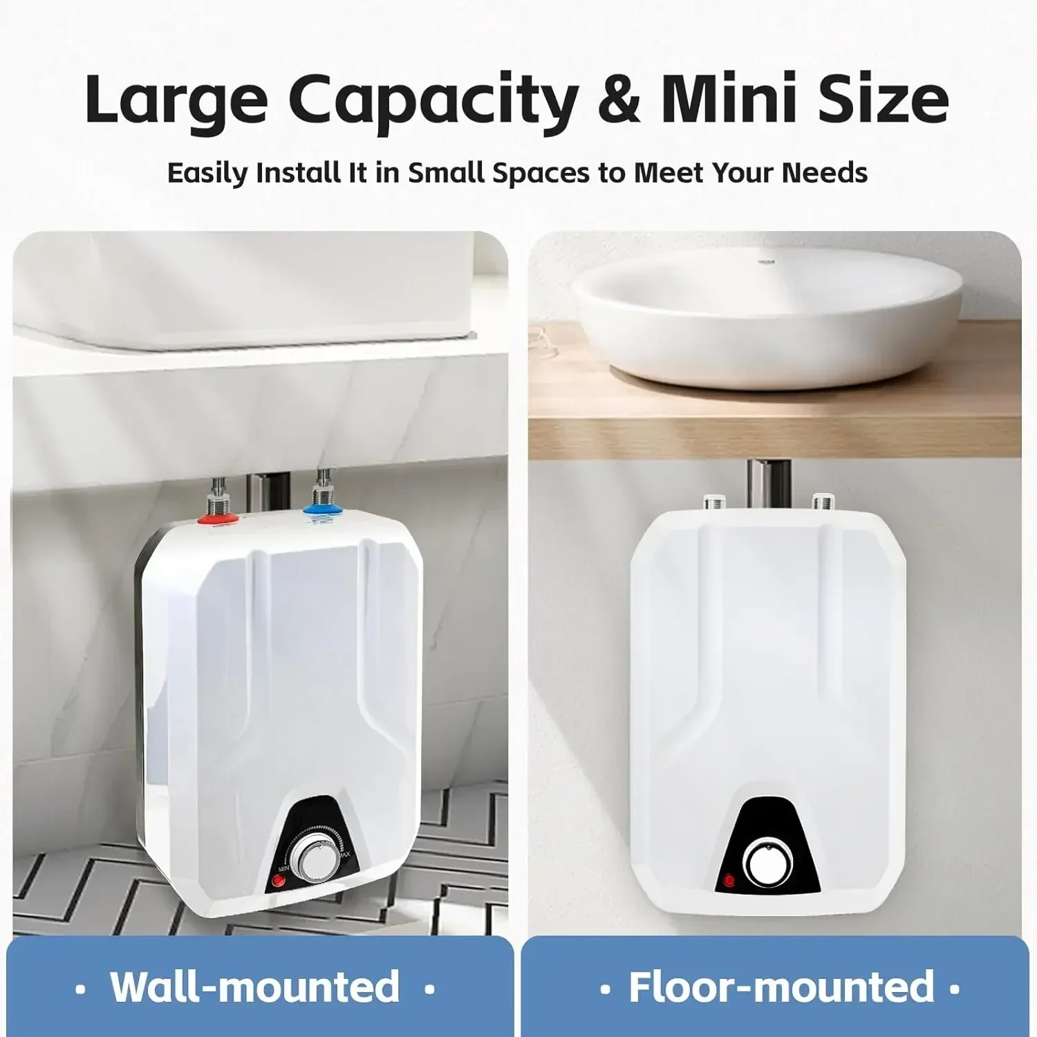 110V 1500W Instant Mini Hot Wa - Kitchen Appliances Small reseña y precio