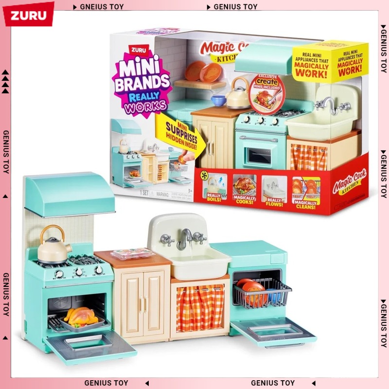 Zuru Mini Brands Magic Cook Ki - Kitchen Appliances Small reseña y precio