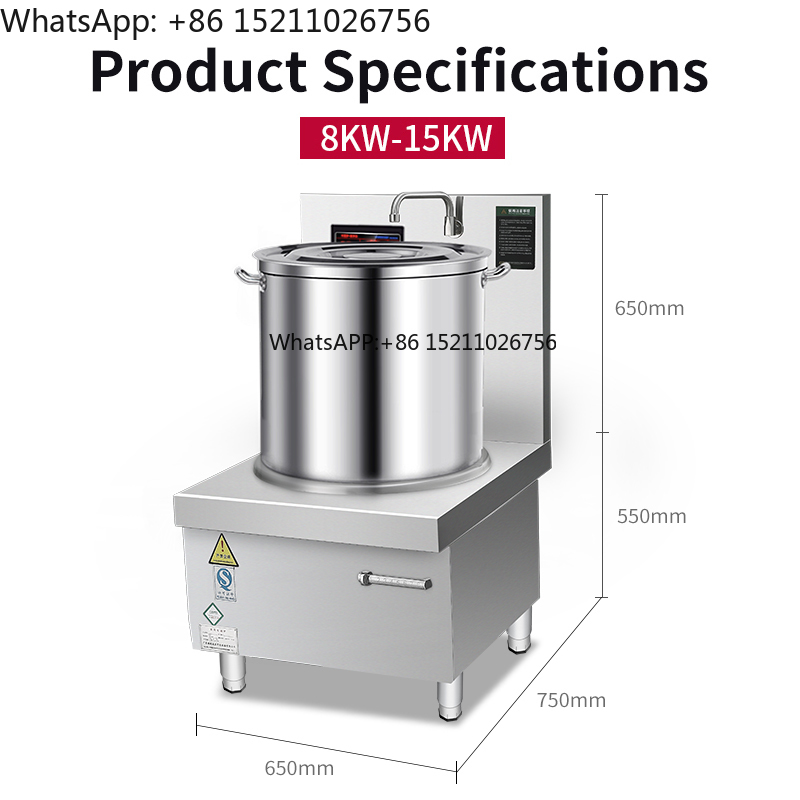 Commercial Use Large Soup Stoc - Wok Electric Flat reseña y precio