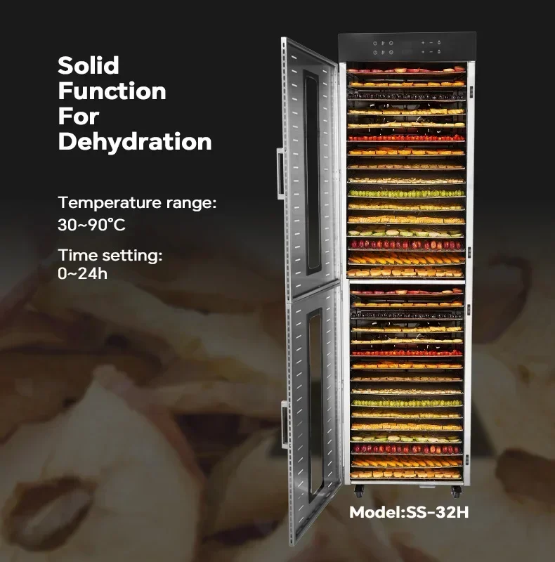 32 trays stainless steel grain - Dehydrator Tray Electric reseña y precio