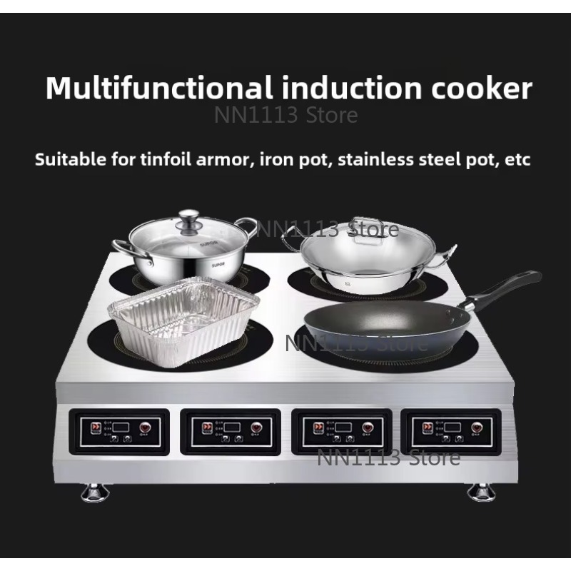 Commercial Stainless Steel Hig - Wok Electric Flat reseña y precio