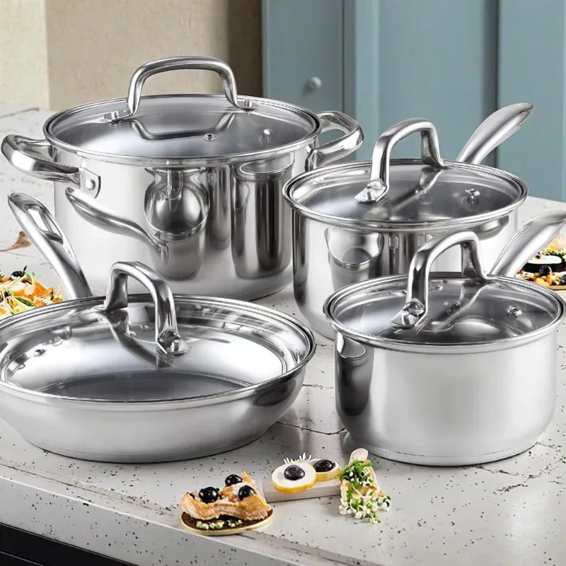 8-Piece high-quality stainless - Kitchen Appliances Luxury reseña y precio