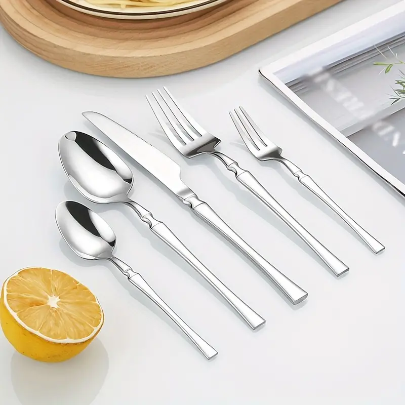 4/6/16/24pcs Stainless steel c - Kitchen Appliances Luxury reseña y precio
