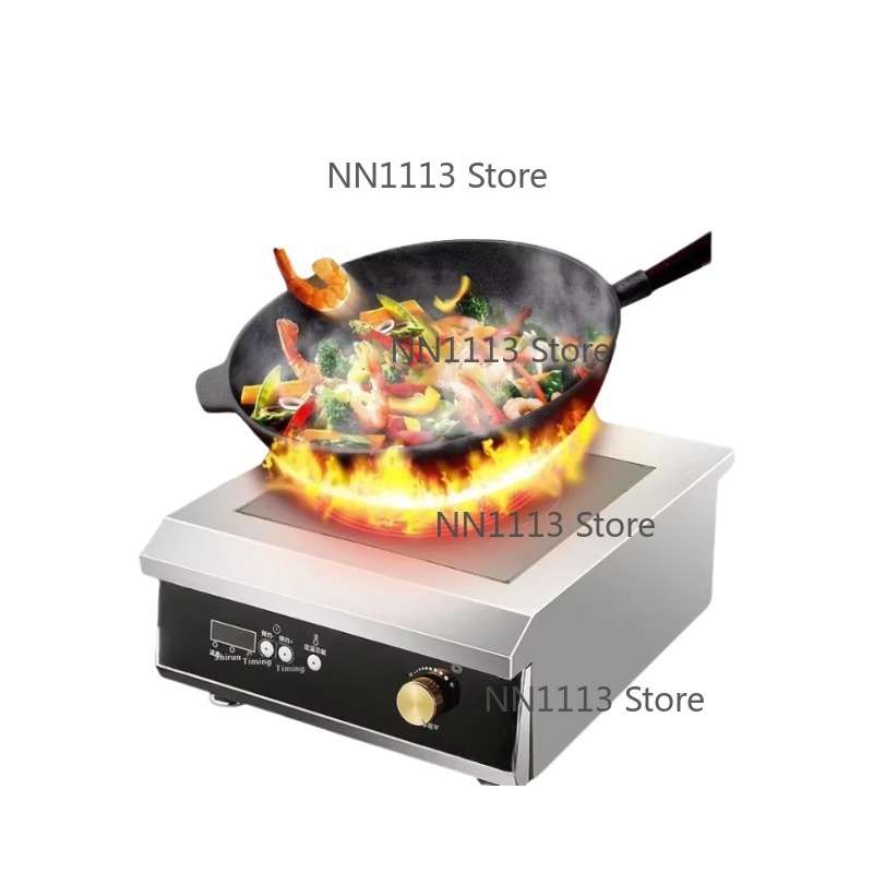 Commercial High-Power Inductio - Wok Electric Flat reseña y precio