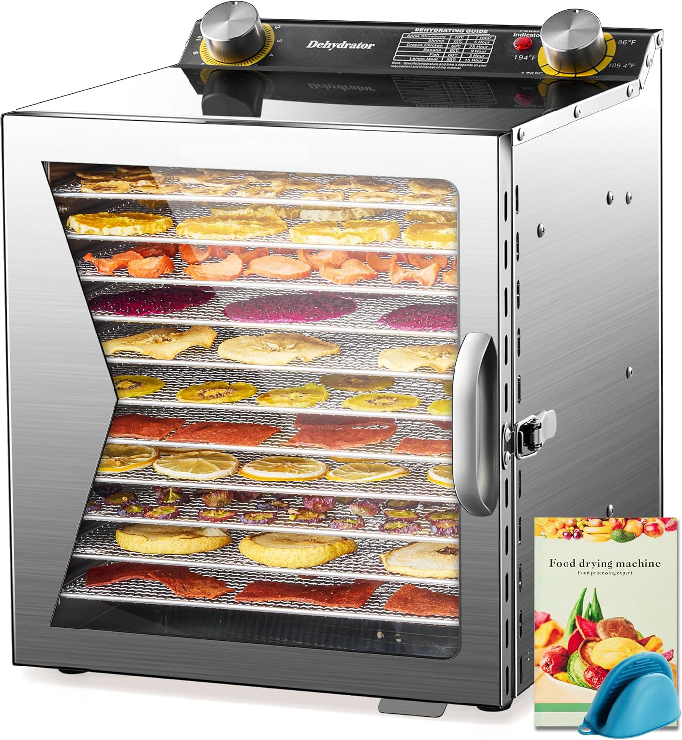 Commercial Home Stainless Stee - Dehydrator Tray Electric reseña y precio