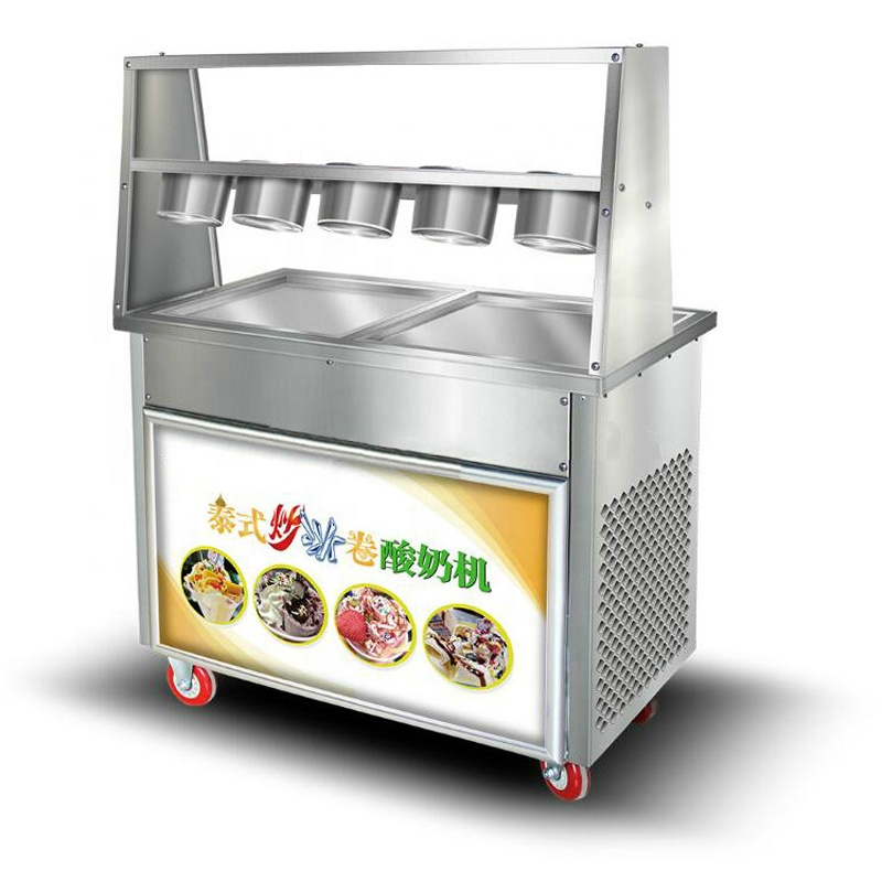 Frying Ice Machine Commercial  - Ice Cream Maker Electric reseña y precio