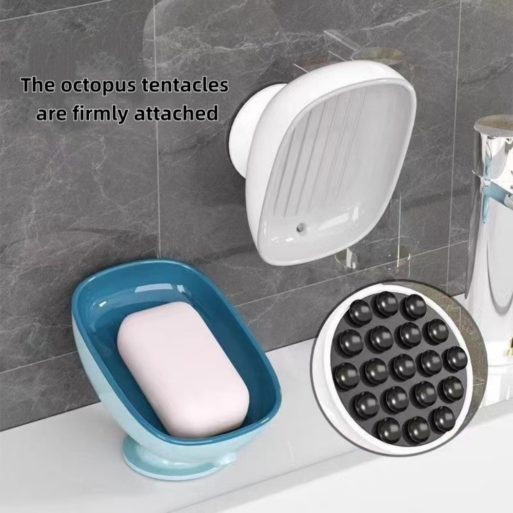 1pc Super Suction Cup Bathroom - Kitchen Appliances Shelves reseña y precio