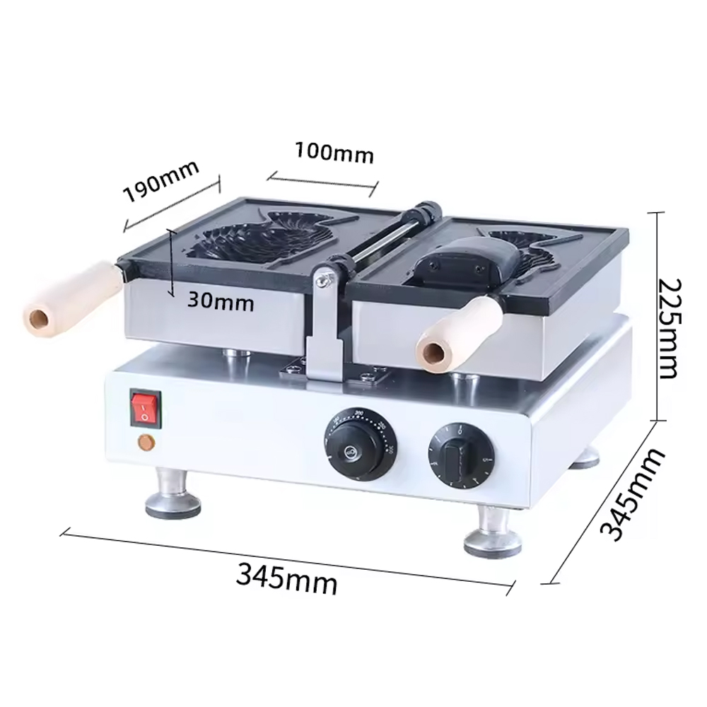 Commercial 1 Pcs Fish Taiyaki  - Ice Cream Maker Electric reseña y precio