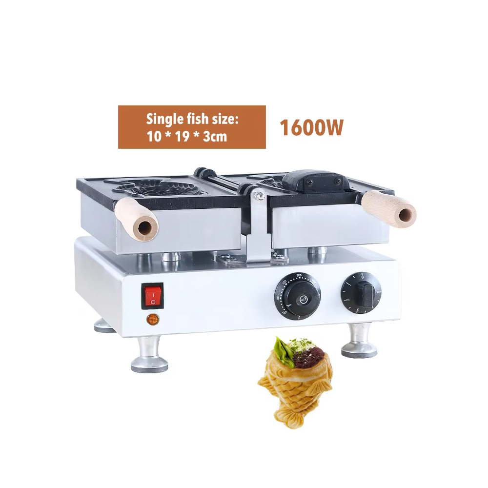 Commercial 1 Pcs Fish Taiyaki  - Ice Cream Maker Electric reseña y precio