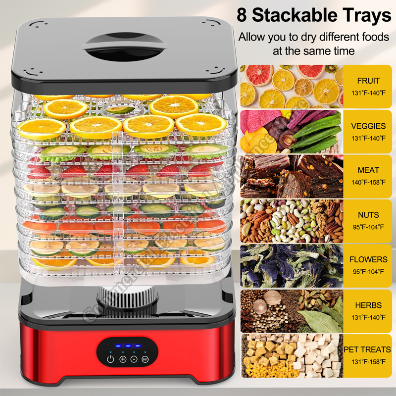 Digital Food Dehydrator Temper - Dehydrator Tray Electric reseña y precio