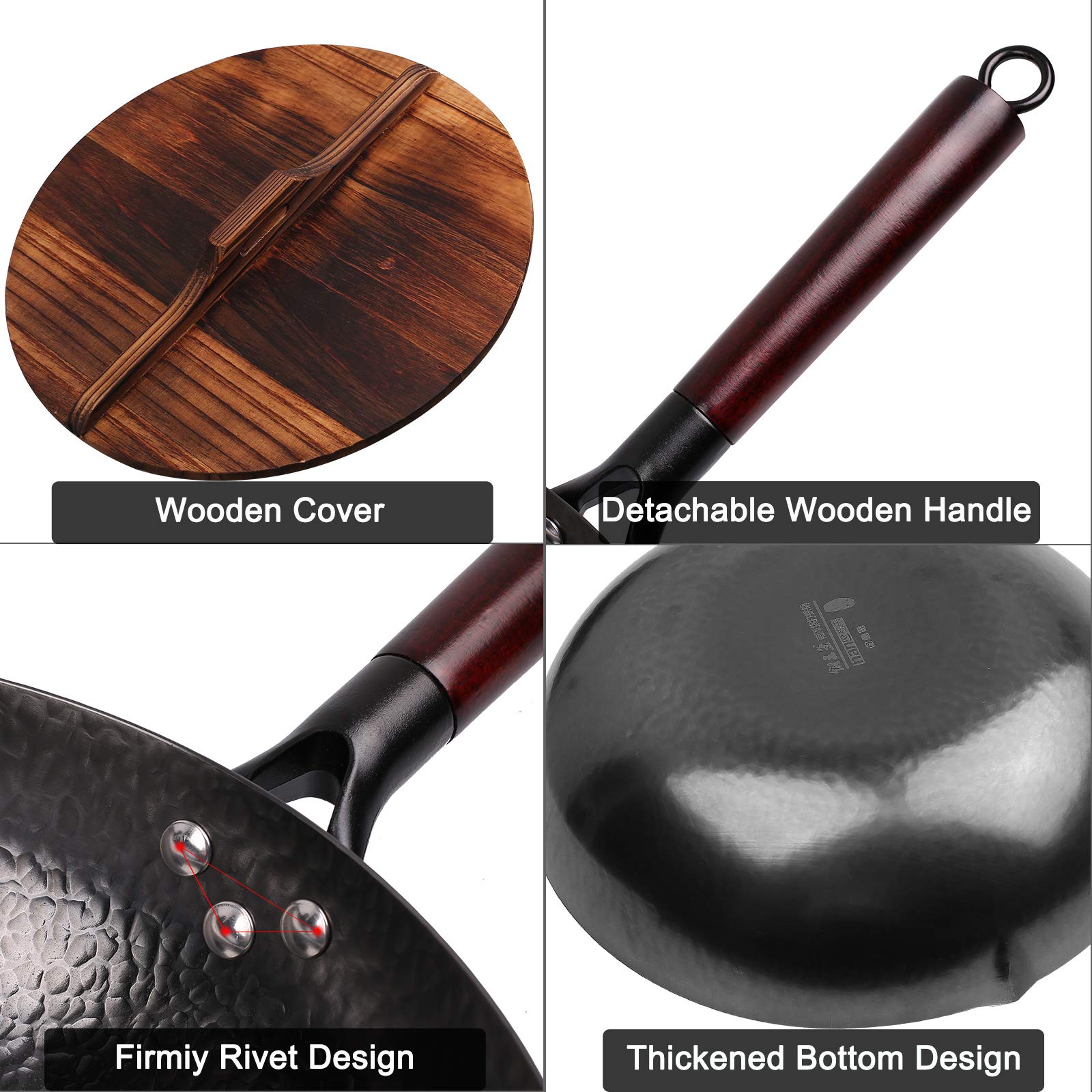 Carbon Steel Wok,Woks and Stir - Wok Electric Flat reseña y precio