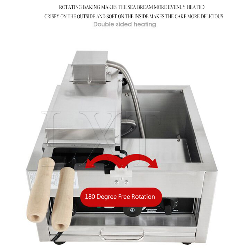 Electric 3 PCS Fish Shaped Waf - Ice Cream Maker Electric reseña y precio