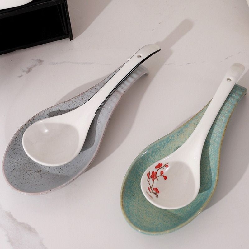 Ceramic Spoon Rest for Stove T - Kitchen Appliances Shelves reseña y precio