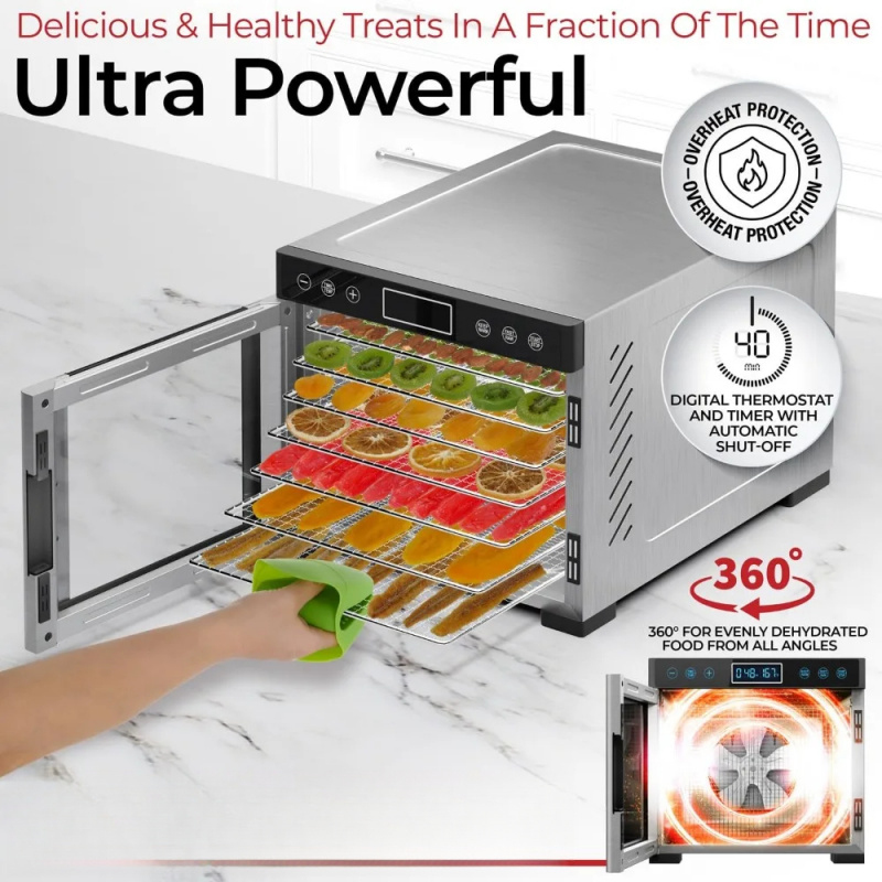 Mill Pro Food Dehydrator – Sta - Dehydrator Tray Electric reseña y precio